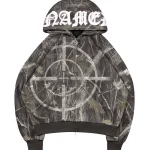 Mission Rhinestone ZIP Hoodie Tree Camo