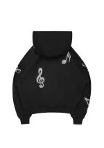 Muse Studded ZIP Hoodie Black-6