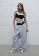 Named Classics Logo Bralette Black-4