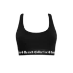 Named Classics Logo Racerback Bralette Black