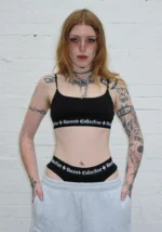 Named Classics Logo Thong Black-1