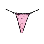 Nova Polka Dot G-string Baby Pink