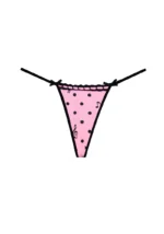Nova Polka Dot G-string Baby Pink