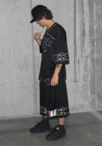 Nth Active Airtex Mesh Oversized Jersey Black-6