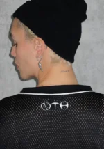 Nth Active Airtex Mesh Oversized Jersey Black-7