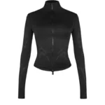 Nth Active Cyber ZIP Through Jacket Black