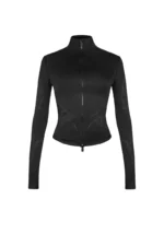 Nth Active Cyber ZIP Through Jacket Black