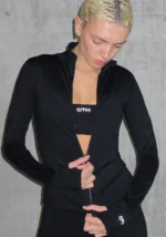 Nth Active Cyber ZIP Through Jacket Black-4