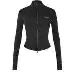 Nth Active ZIP Through Jacket Black
