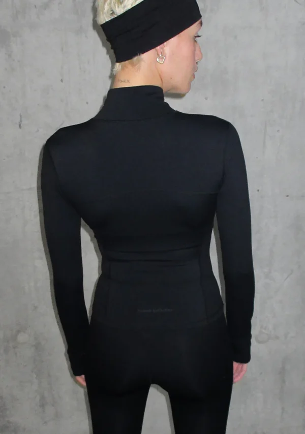 Nth Active ZIP Through Jacket Black-3