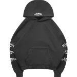 Old English Pullover Hoodie Washed Charcoal