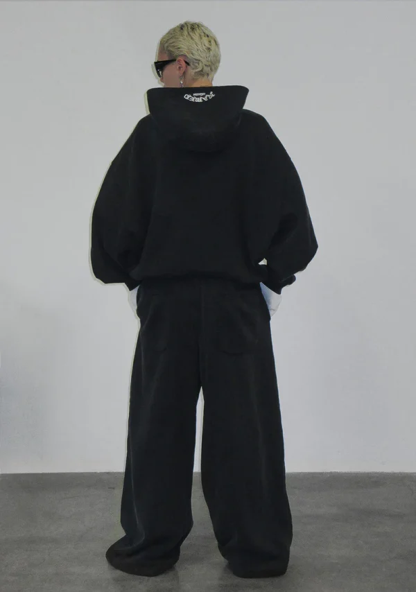 Old English Pullover Hoodie Washed Charcoal_8