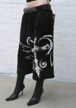 Outlaw Oversized Sweatshorts Black-4