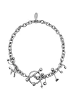 Pierced Choker Chain