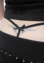 Rebel Studded G-string Black-3