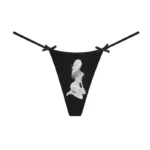 Risk Silhouette Thong Black
