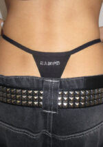 Risk Silhouette Thong Black-2