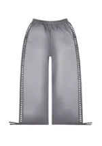 Rumour Studded Oversized Sweatpants Gradient Grey