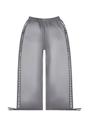 Rumour Studded Oversized Sweatpants Gradient Grey