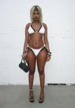 Secrets Double Layer Bikini Top White-2