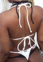 Secrets Double Layer Bikini Top White-5