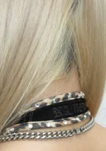 Spoilt Backless Halterneck Top Black-6