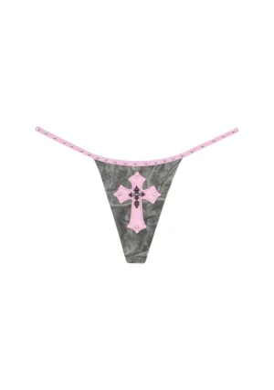 Spoilt Contrast Thong Tree Camo
