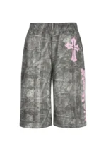 Spoilt Oversized Sweatshorts Tree Camo-6