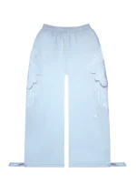 Stitch Wings Oversized Sweatpants Baby Blue (Detachable Wings)