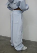 Stitch Wings Oversized Sweatpants Baby Blue (Detachable Wings)-4