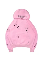 Stitch Wings Pullover Hoodie Baby Pink (Detachable Wings)