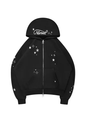 Stitch Wings ZIP Hoodie Black (Detachable Wings)