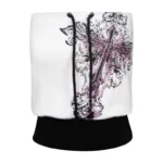 Vice Rhinestone Tube Top White