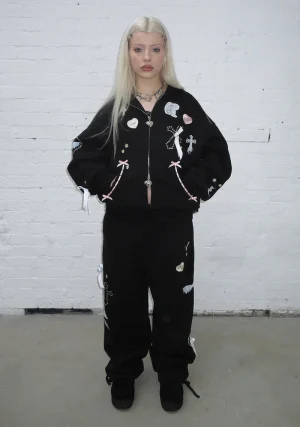 Whisper ZIP Hoodie Black-2
