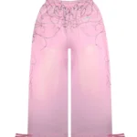 Allure 3d Chrome Sweatpants Washed Baby Pink