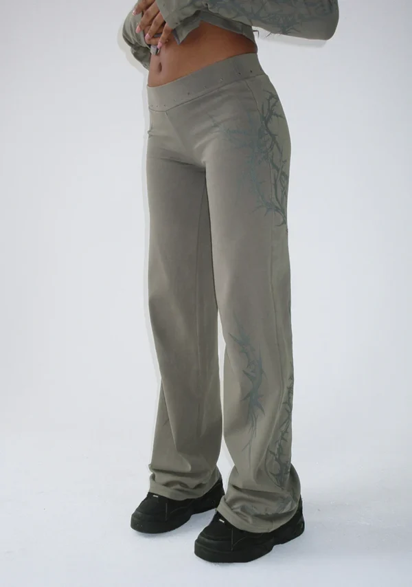 Curse Sculpt Stretch ZIP Tracksuit Washed Army Green-2