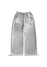 Deconstructed Sweatpants Grey Marl