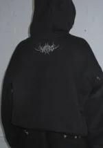 Destroy Chrome Pierced Tracksuit Black-4