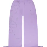 Dreamer Rhinestone Teddy Oversized Sweatpants Lilac