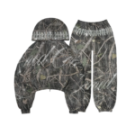 Enemy Rhinestone Crop ZIP Tracksuit Tree Camo