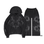 Euphoria Puff Print Tracksuit Washed Charcoal