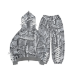 Forbidden ZIP Tracksuit Snow