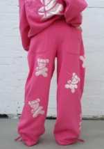 Gamer Oversized Sweatpants Hot Pink-4