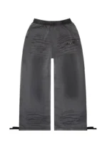 Grime Oversized Sweatpants Washed Slate