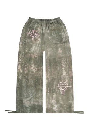 Lovestruck Rhinestone Oversized Sweatpants Camo-1
