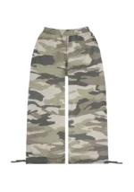 Midnight Eyelet Oversized Sweatpants Camo