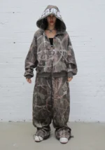 Mission Rhinestone ZIP Tracksuit Tree Camo-1
