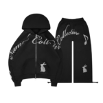 Muse Studded ZIP Tracksuit Black