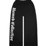 Nth Active Old English Oversized Sweatpants Black