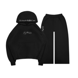Nth Active Oversized Pullover Tracksuit Black